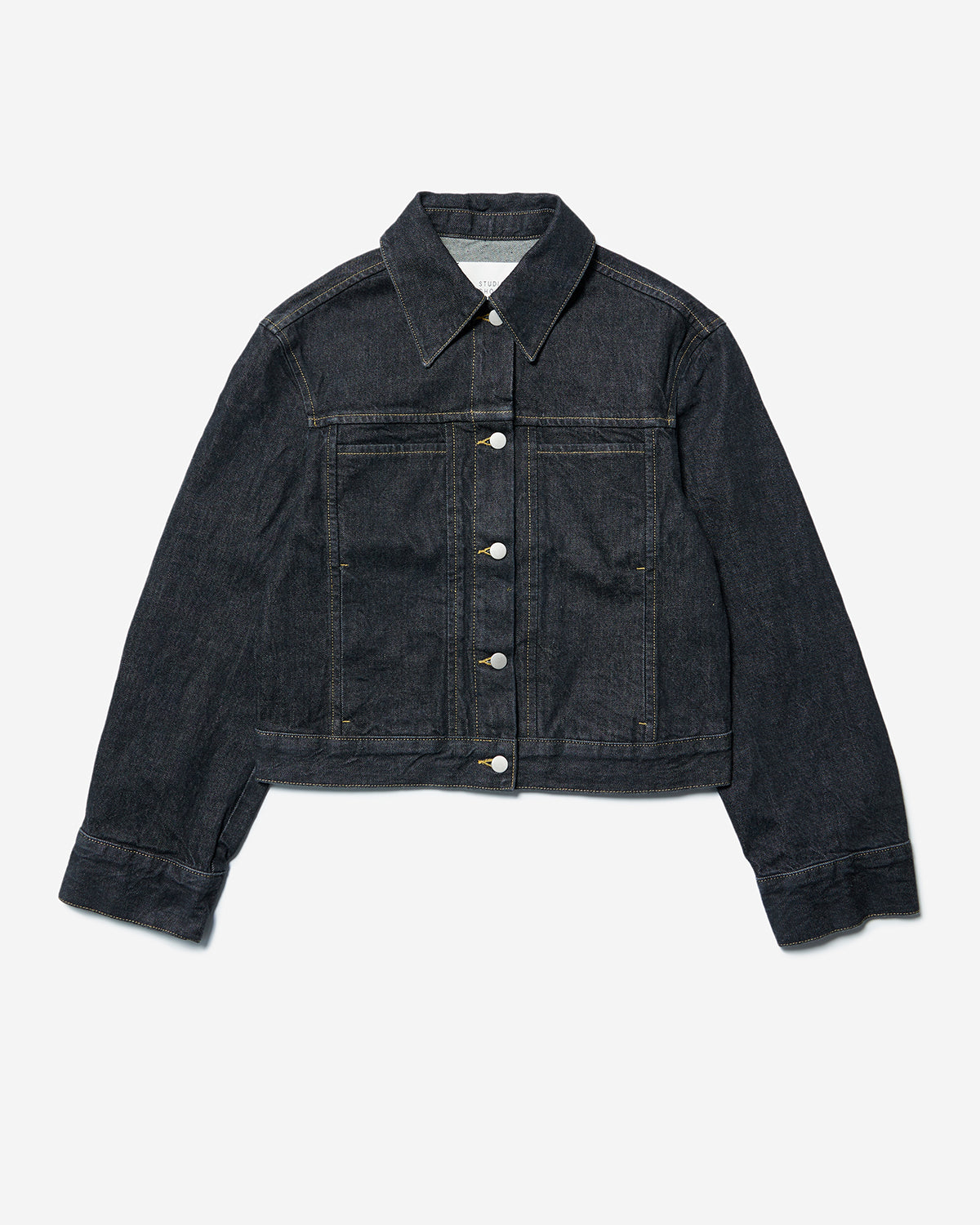 Tahoe - Boxy Jacket With Pocket Detail - Black