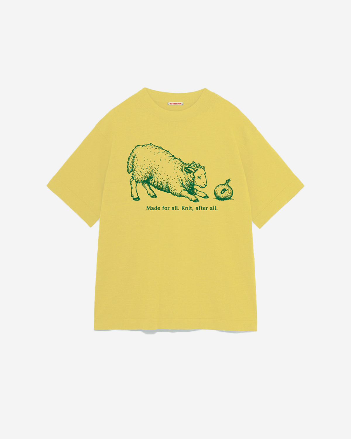 Rye Tender X Onion Centre Tee - Yellow