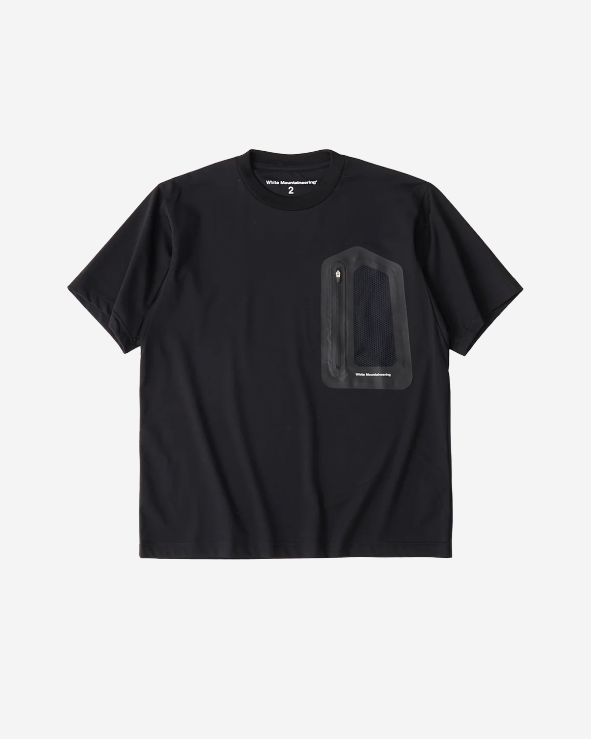 Zip Pocket T-Shirt - Black