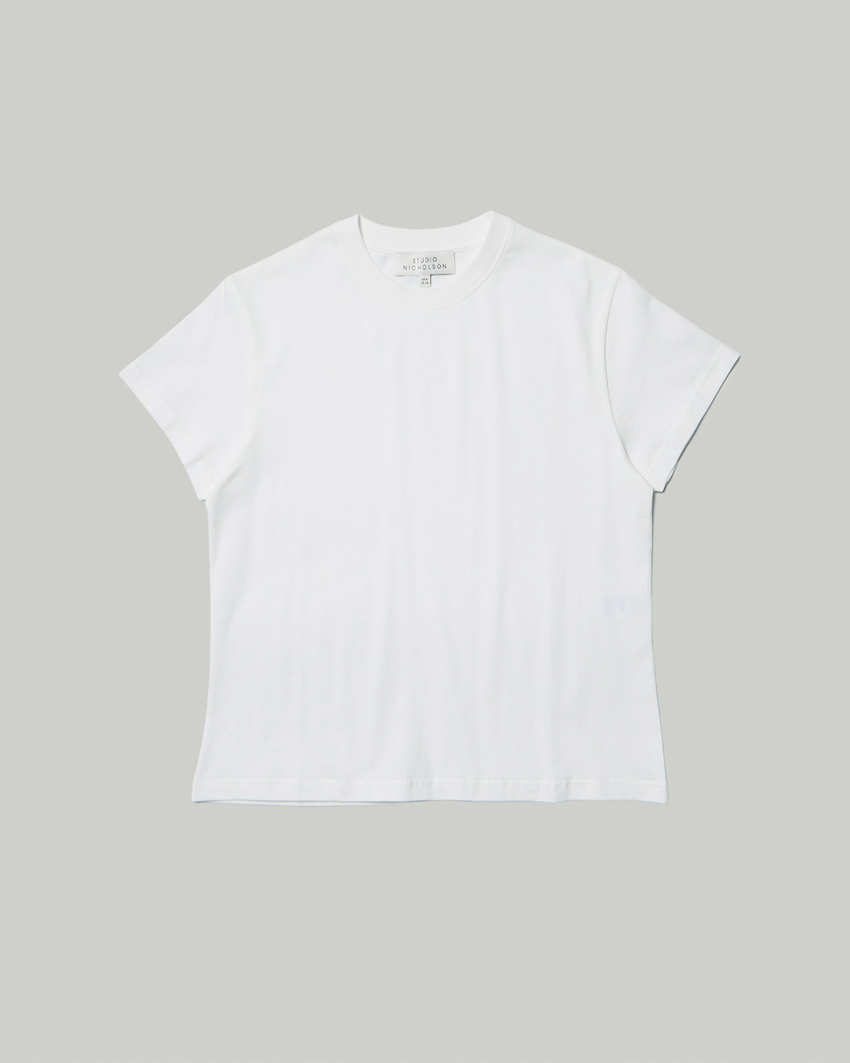 Marine - Jersey Perfect Tee - Off White