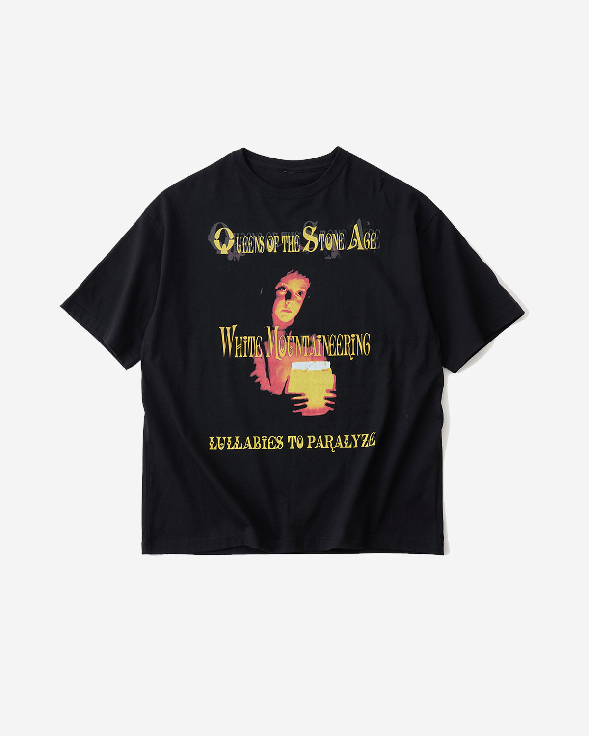 Wm × Queens of the Stone Age Lullabies To Paralyze T-Shirt - Black
