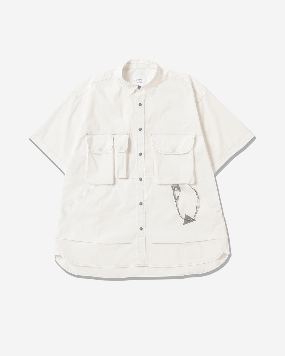 Multi Pocket SS Shirt (M) - Off White
