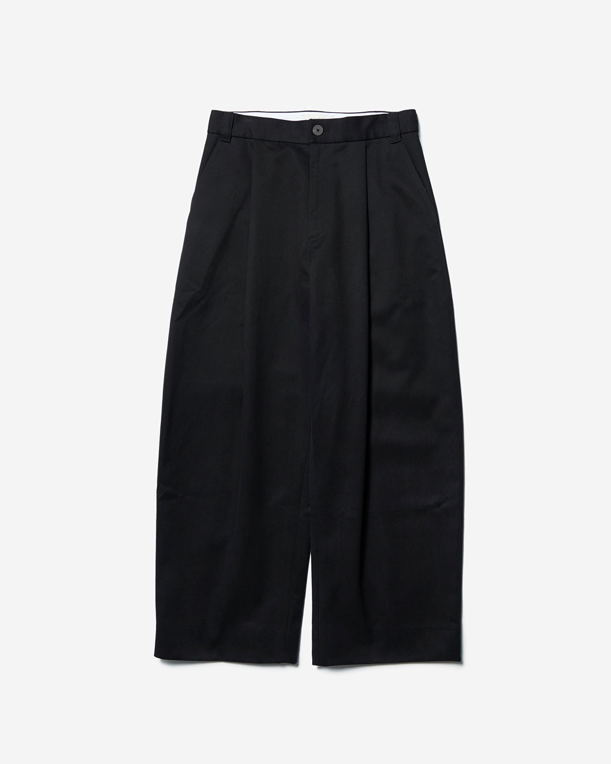Sorte - Pants - Deep Pleat Volume Pant - Black