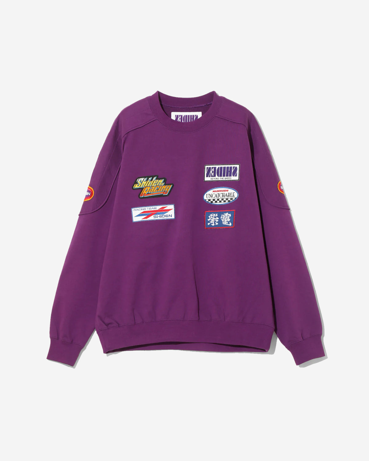 Motorcycle Sweat Shirt - Purple