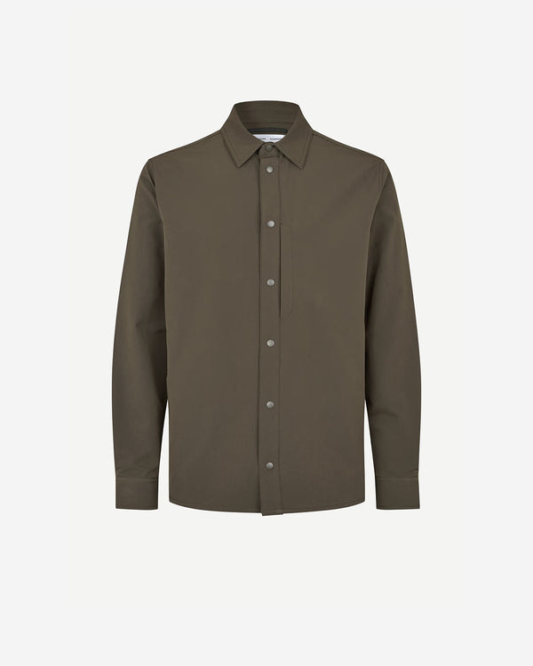 Sadamon X Overshirt - Black Olive
