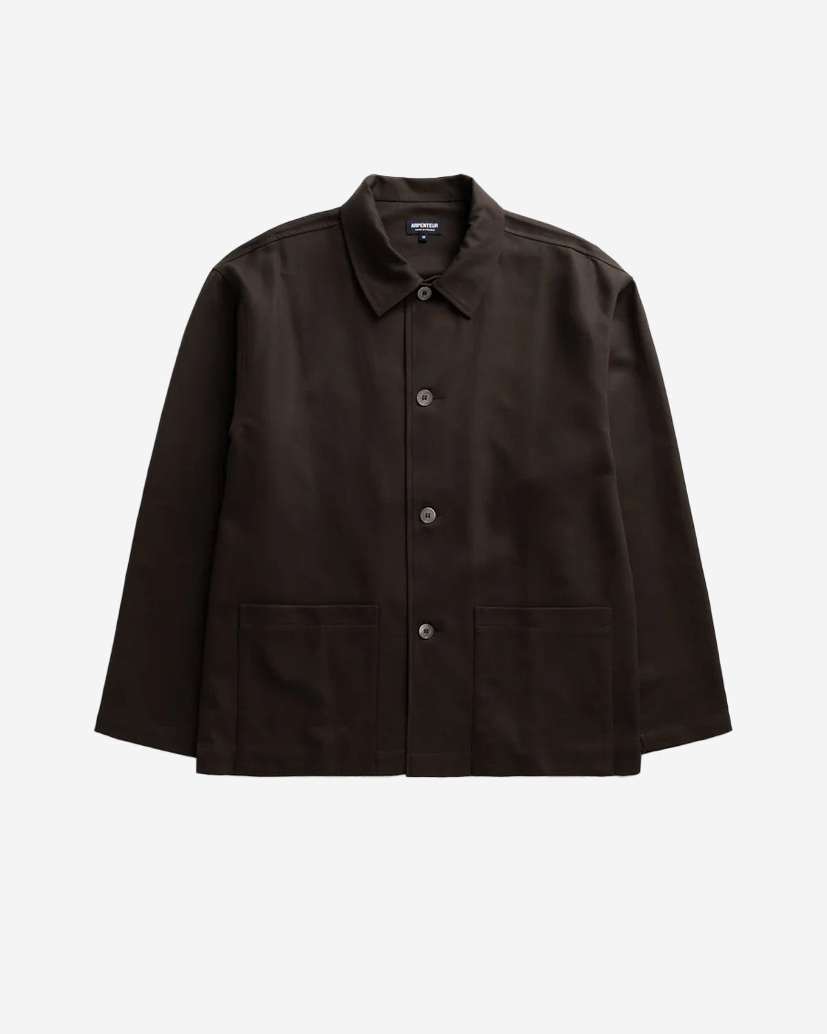 Repos J Double Cloth Mens Unlined Jacket  - Brown