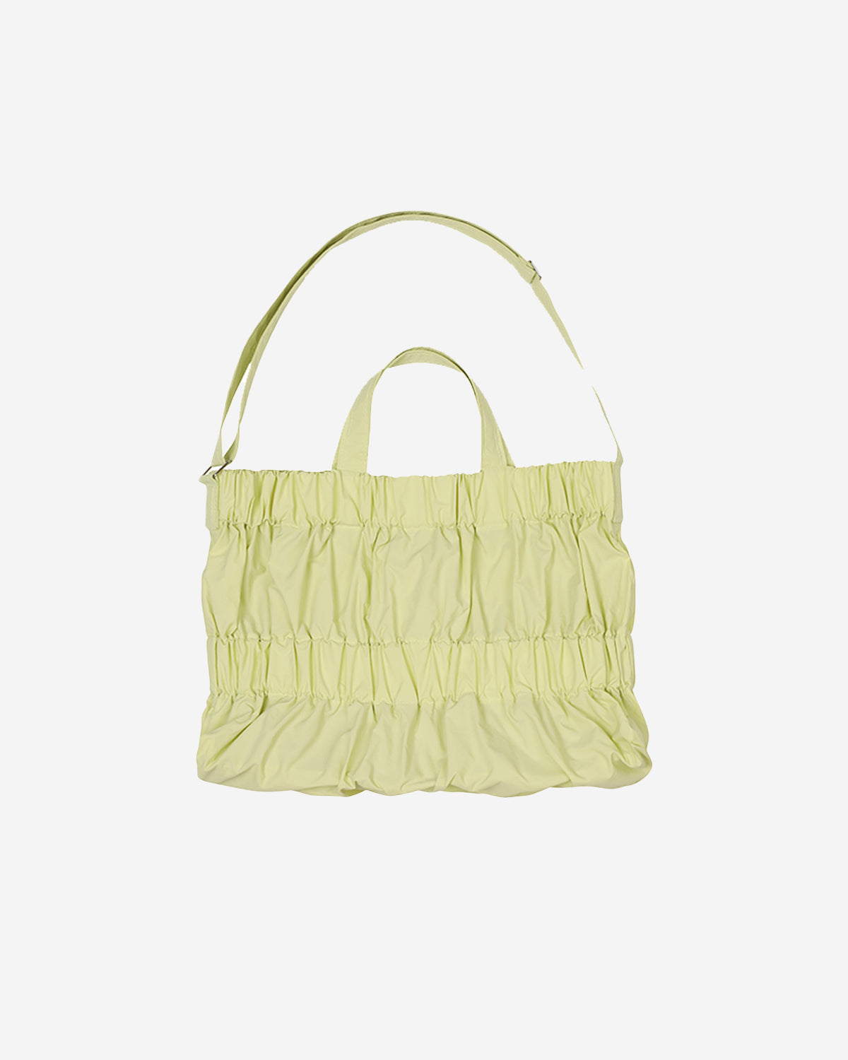 M Tiered Cross Bag - Lime Lemon