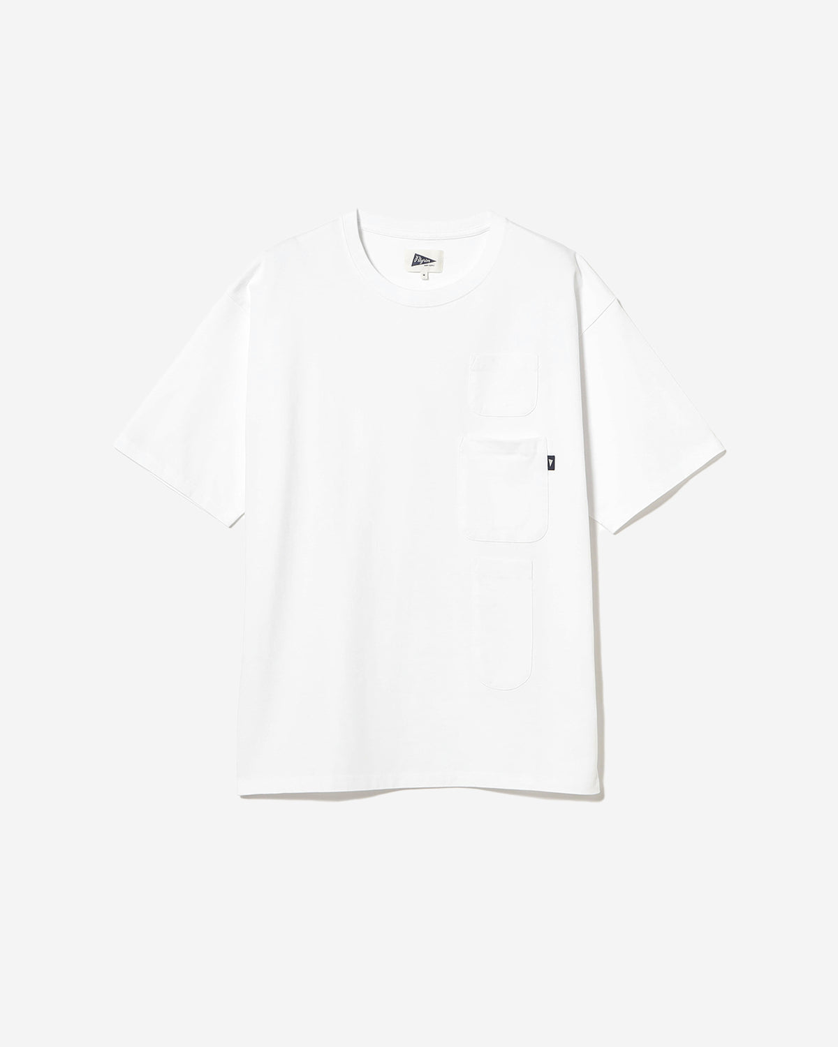 Utility Pocket Tee - White