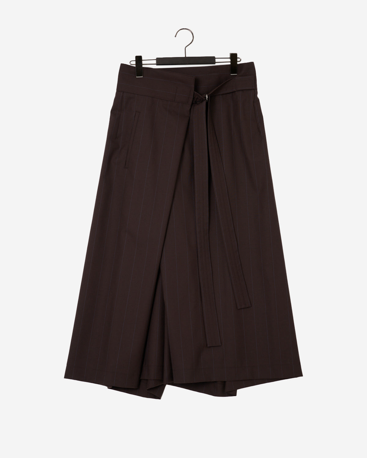 Cropped Wrap PNT - Chocolate