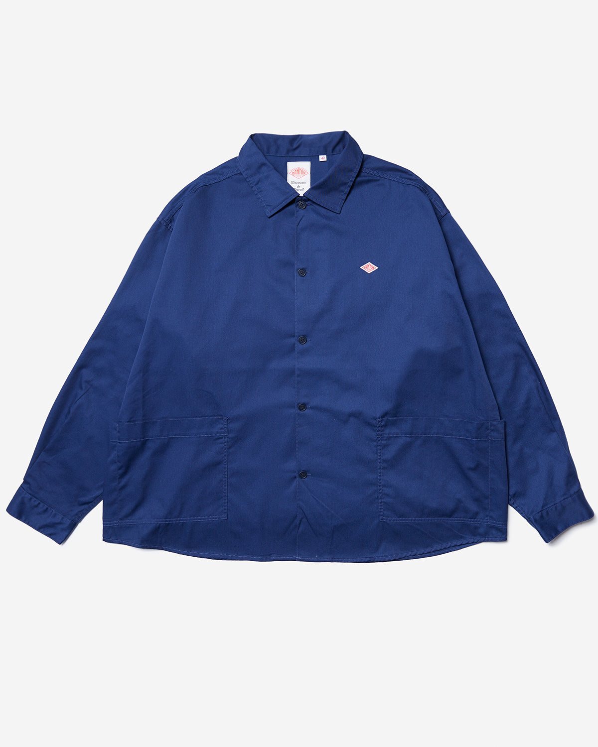 Mens TC Twill Long Sleeve Shirt - Navy