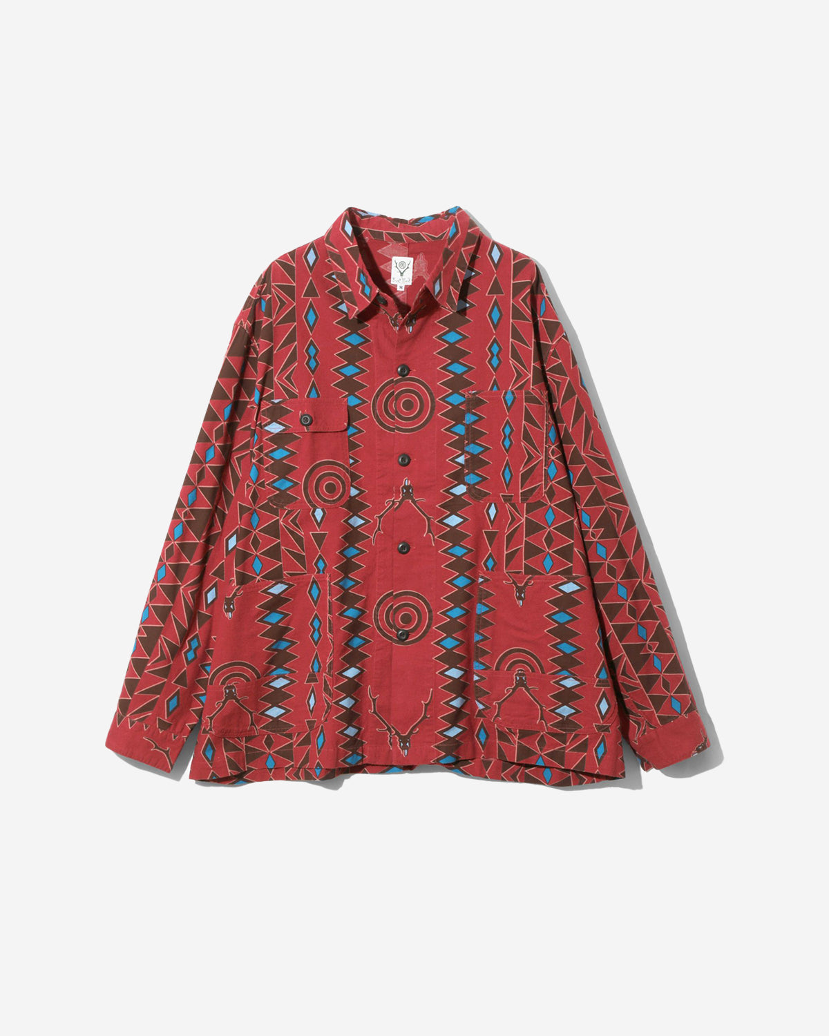 Coverall - Flannel Cloth / Printed - Skull&Target