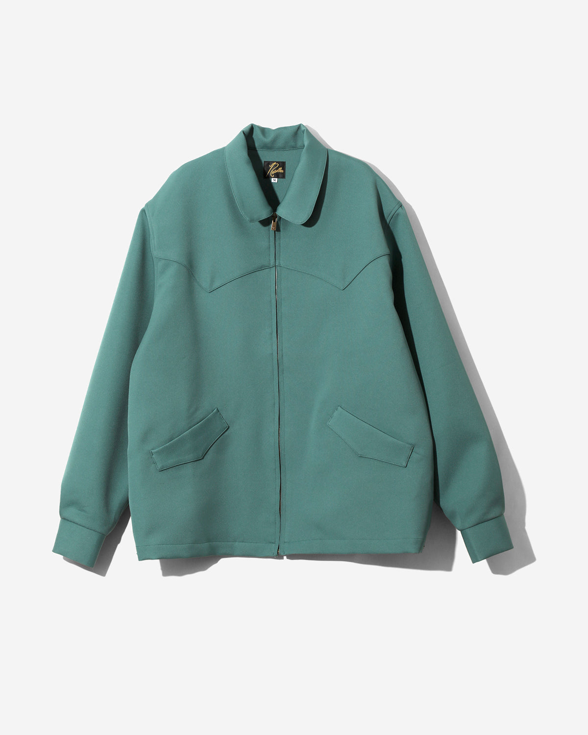 Western Work Jacket - Poly Twill - Green
