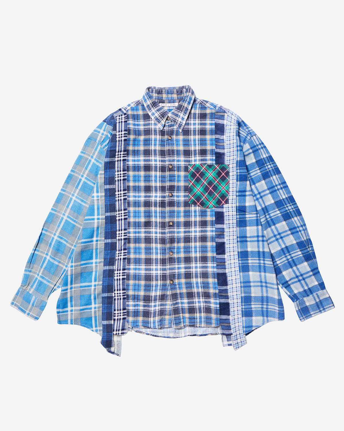 Flannel Shirt - 7 Cuts Wide Shirt - Assorted