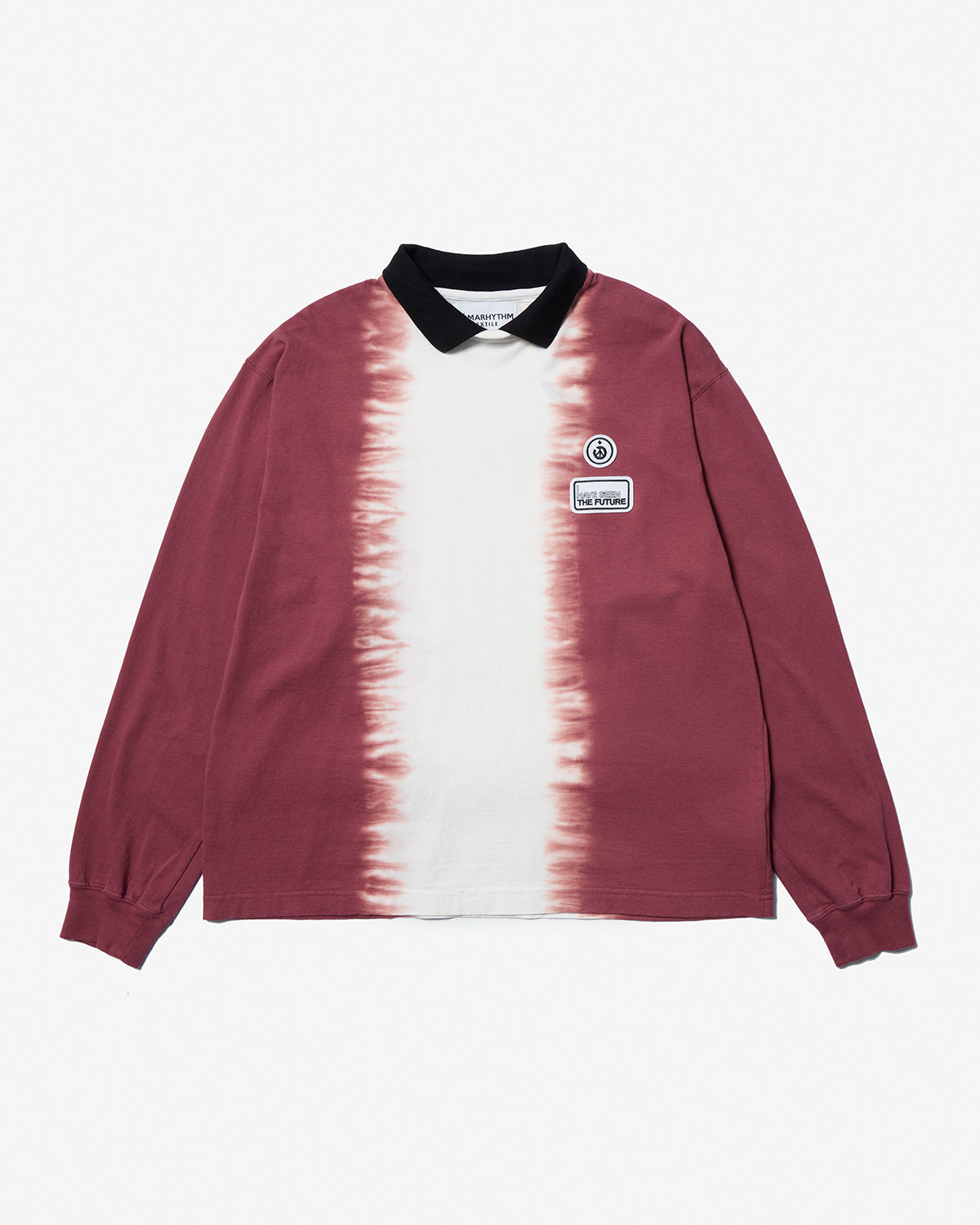 Hand Dye Polo Tee Shirt - Purple