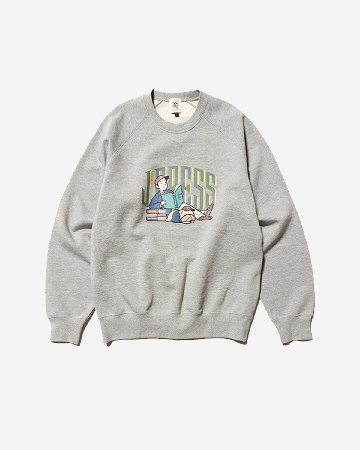 Aaron Illust Sweater - Gray