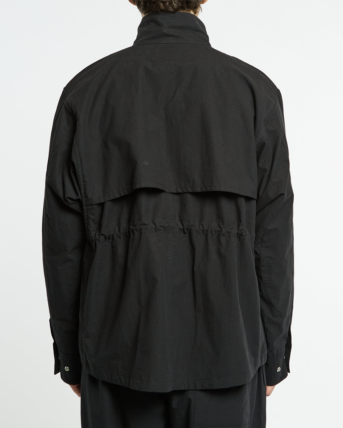 Vista - Elasticated Waist Jacket - Washed Black