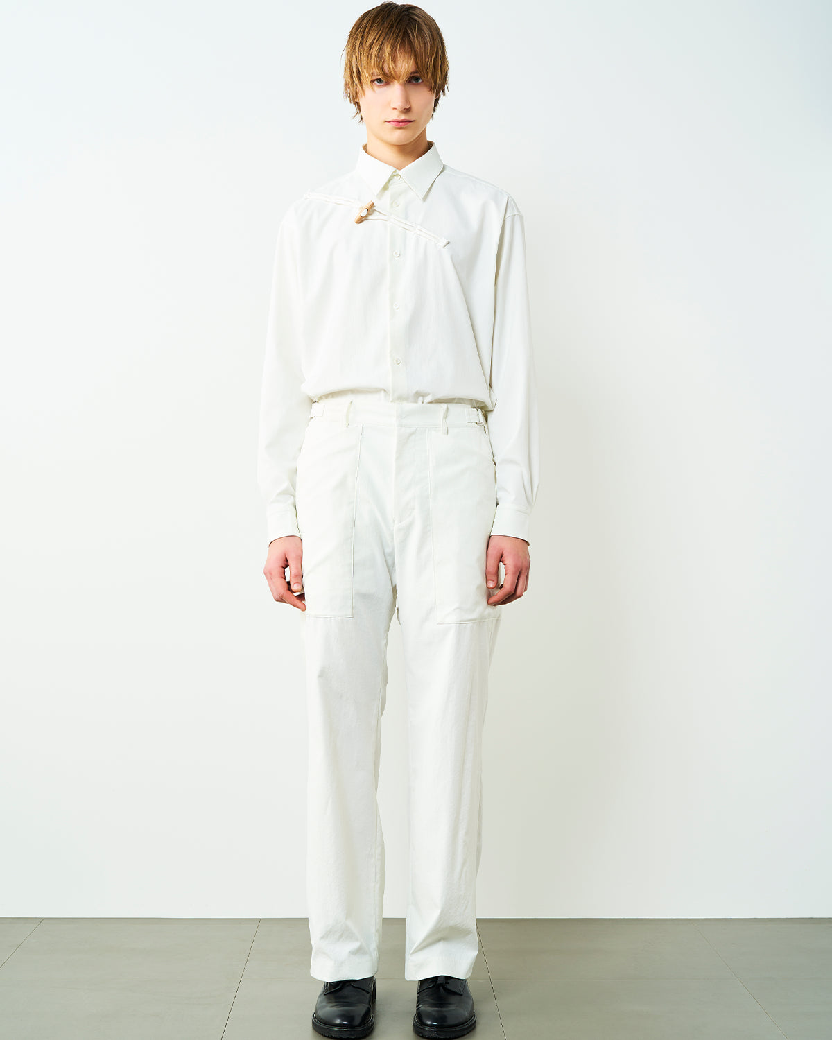 WR PL Twill Stretch LS Shirt - White