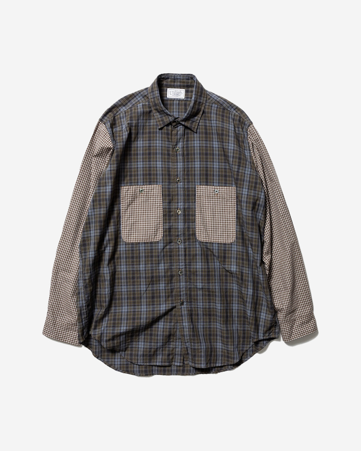 Unlikely Work Shirts 2tone - Olive / Lt.Brown