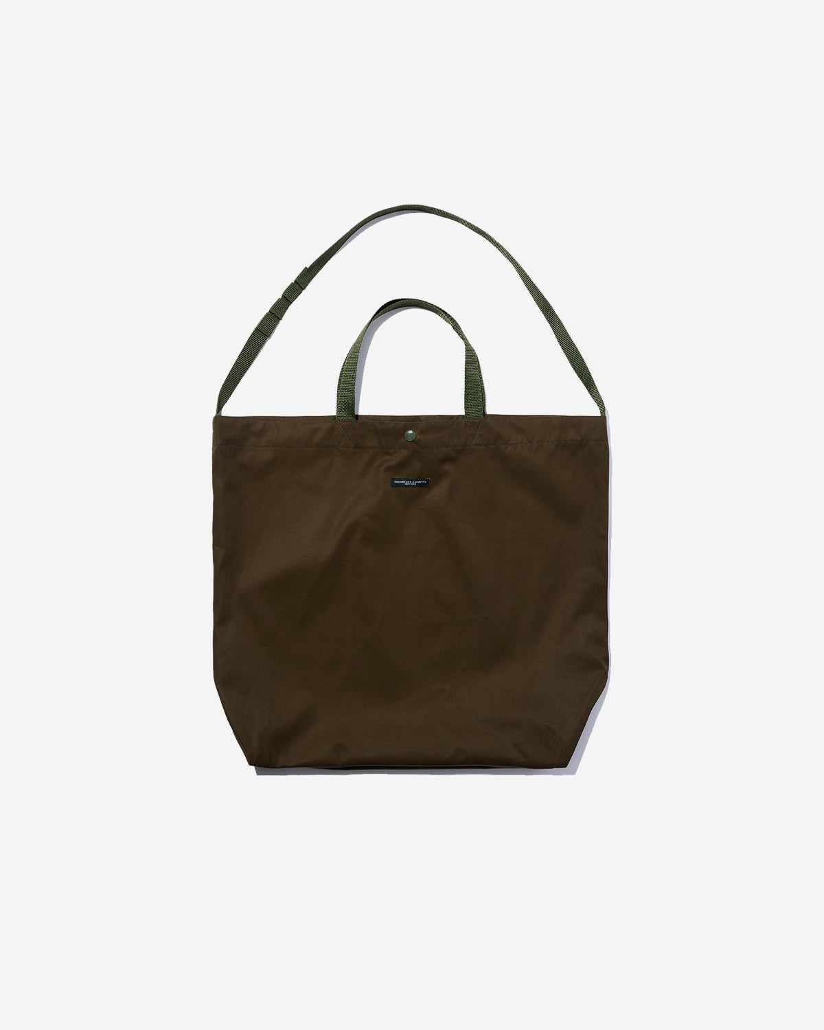 Carry All Tote - Dark Olive Cotton Ventile Twill
