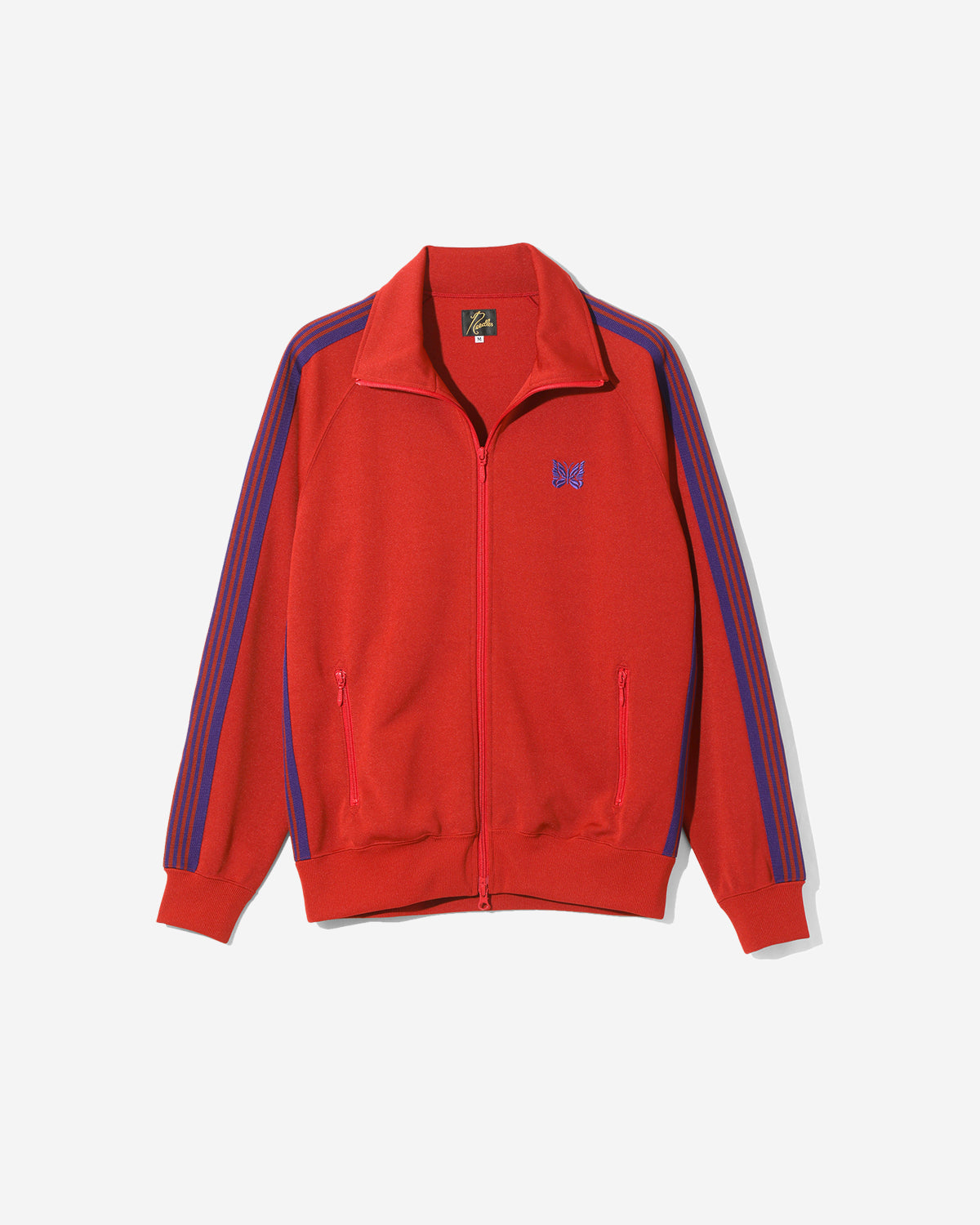 Track Jacket - Poly Smooth - Red