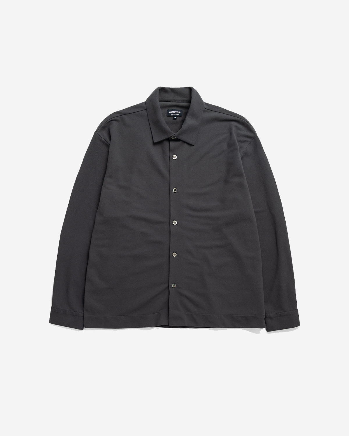 Opto - Long Sleeve Shirt - Charcoal
