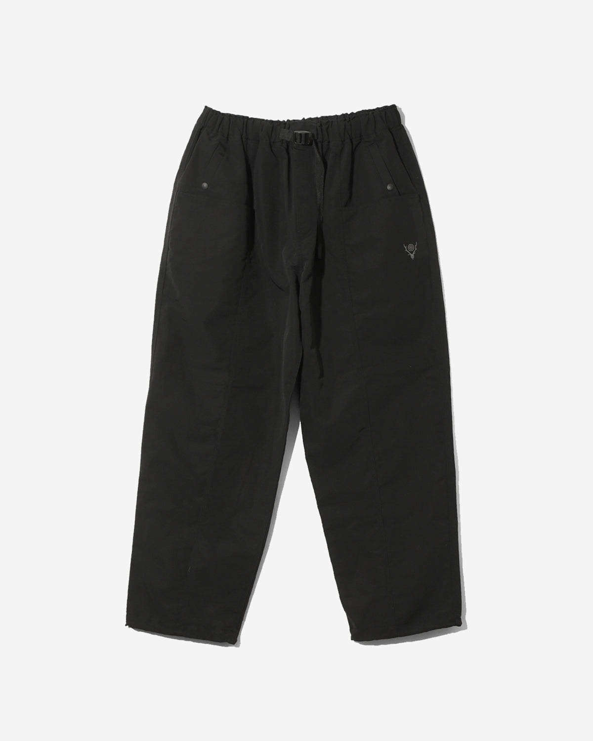 Belted C.S.Pant - C/N Grosgrain - Black