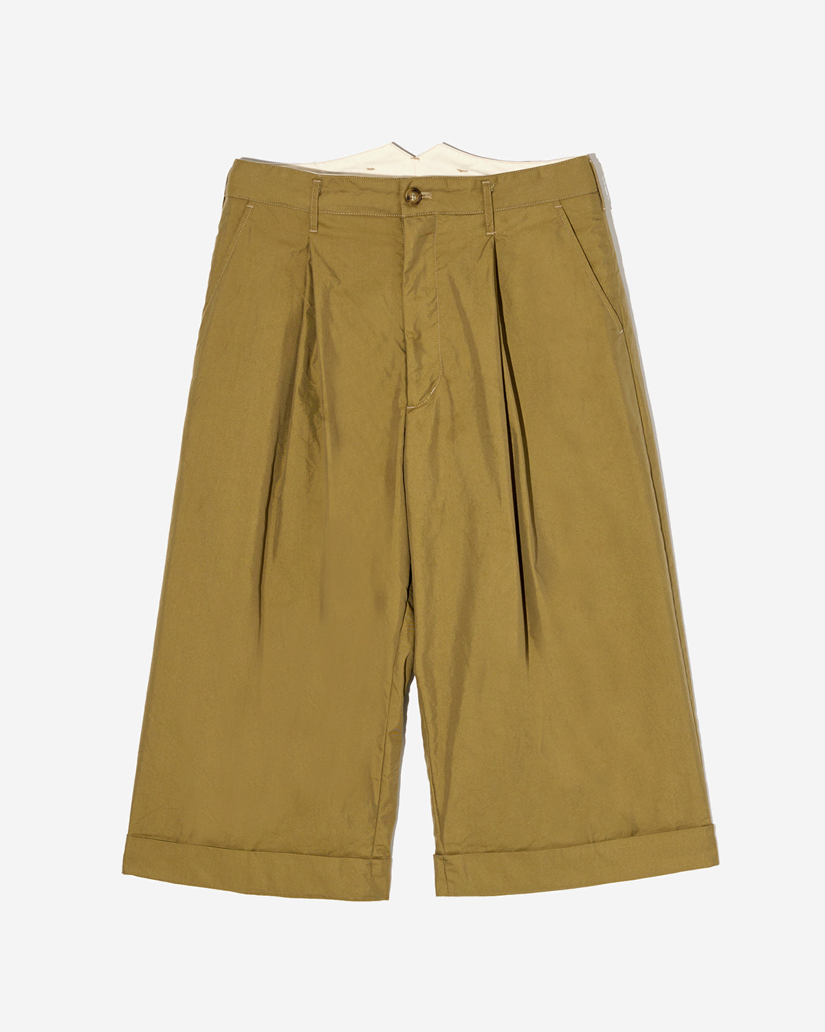 WP 3/4 Pant - Khaki Lt.Weight Nyco Twill