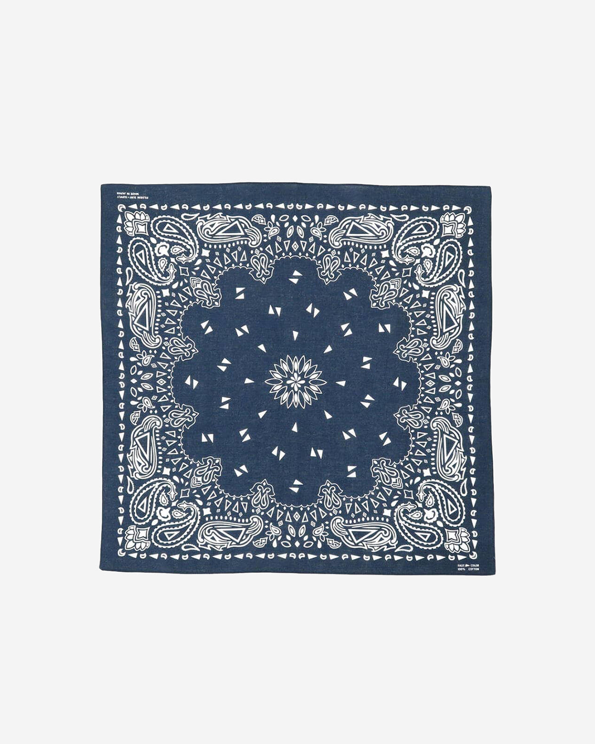 Paisley Bandana - Navy