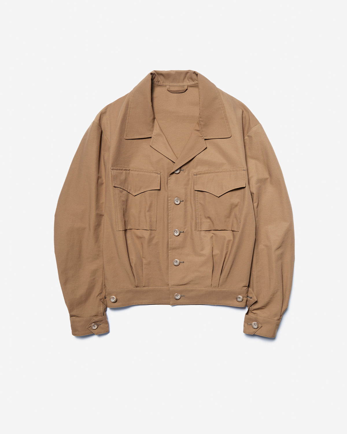 Short Blouson - Brown