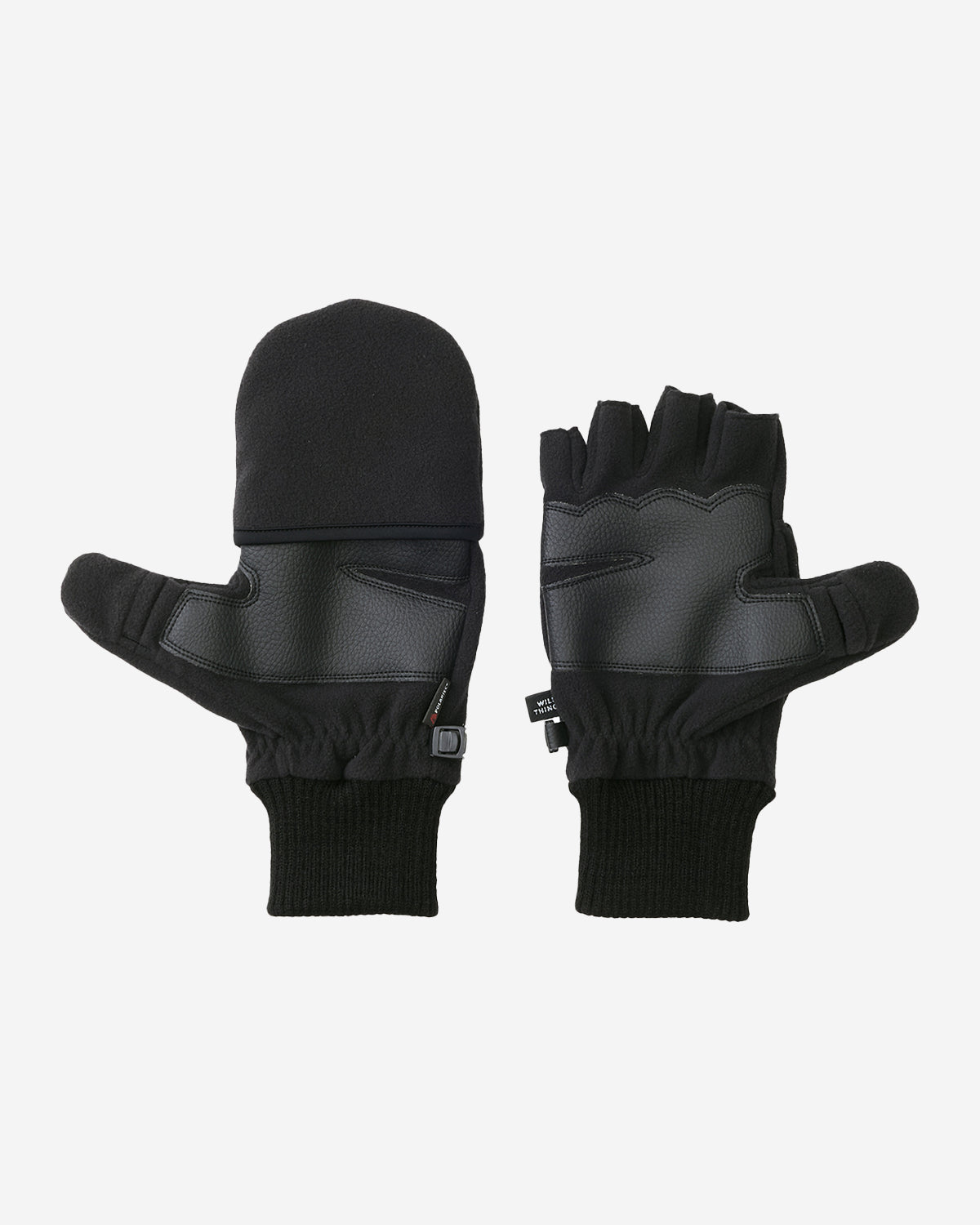 Polartec Detachable Mitten - Black