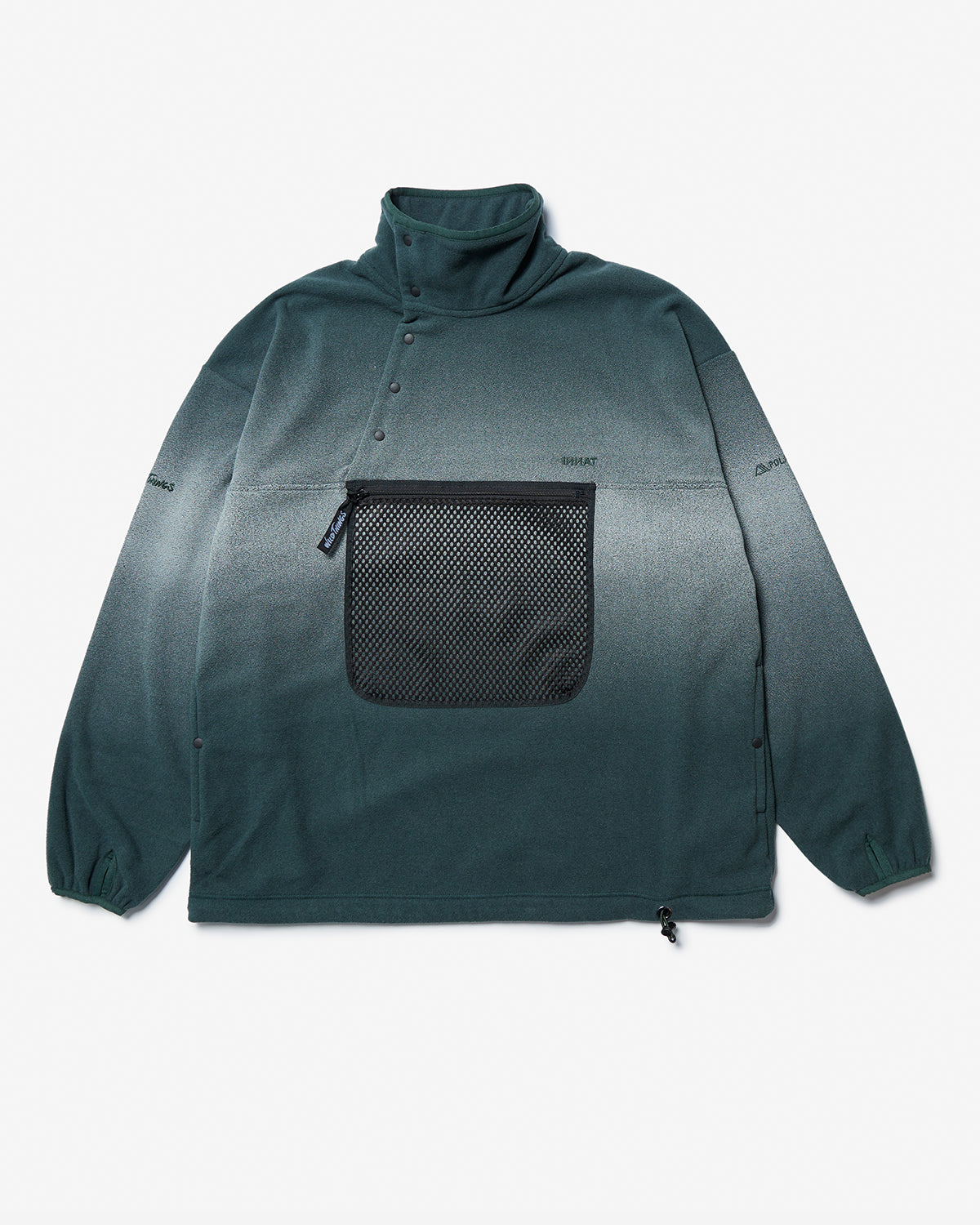 Pigment PT Wash Pullover Fleece Shirt - Hunter Green