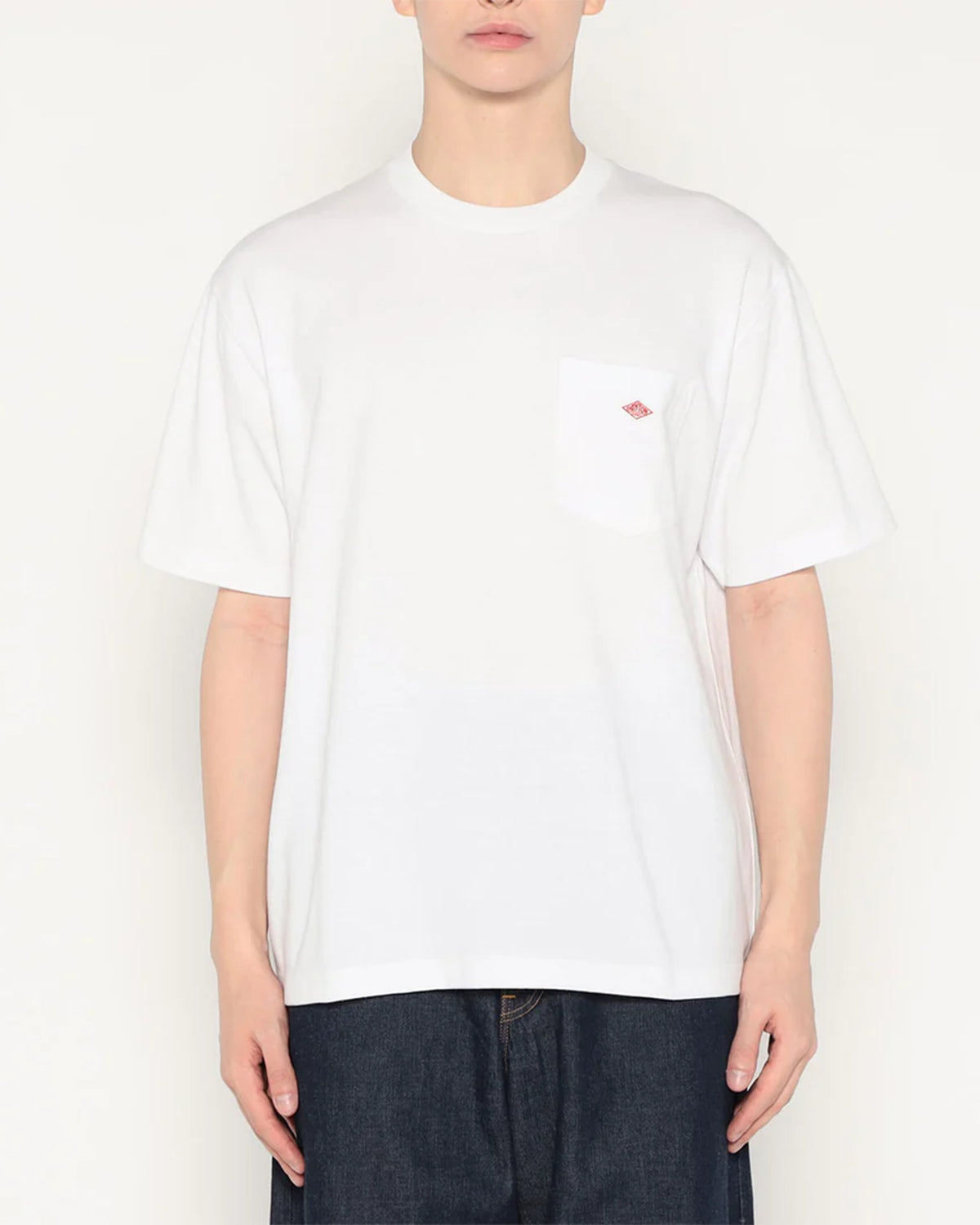 Mens Short Sleeve Pocket T-shirt - White