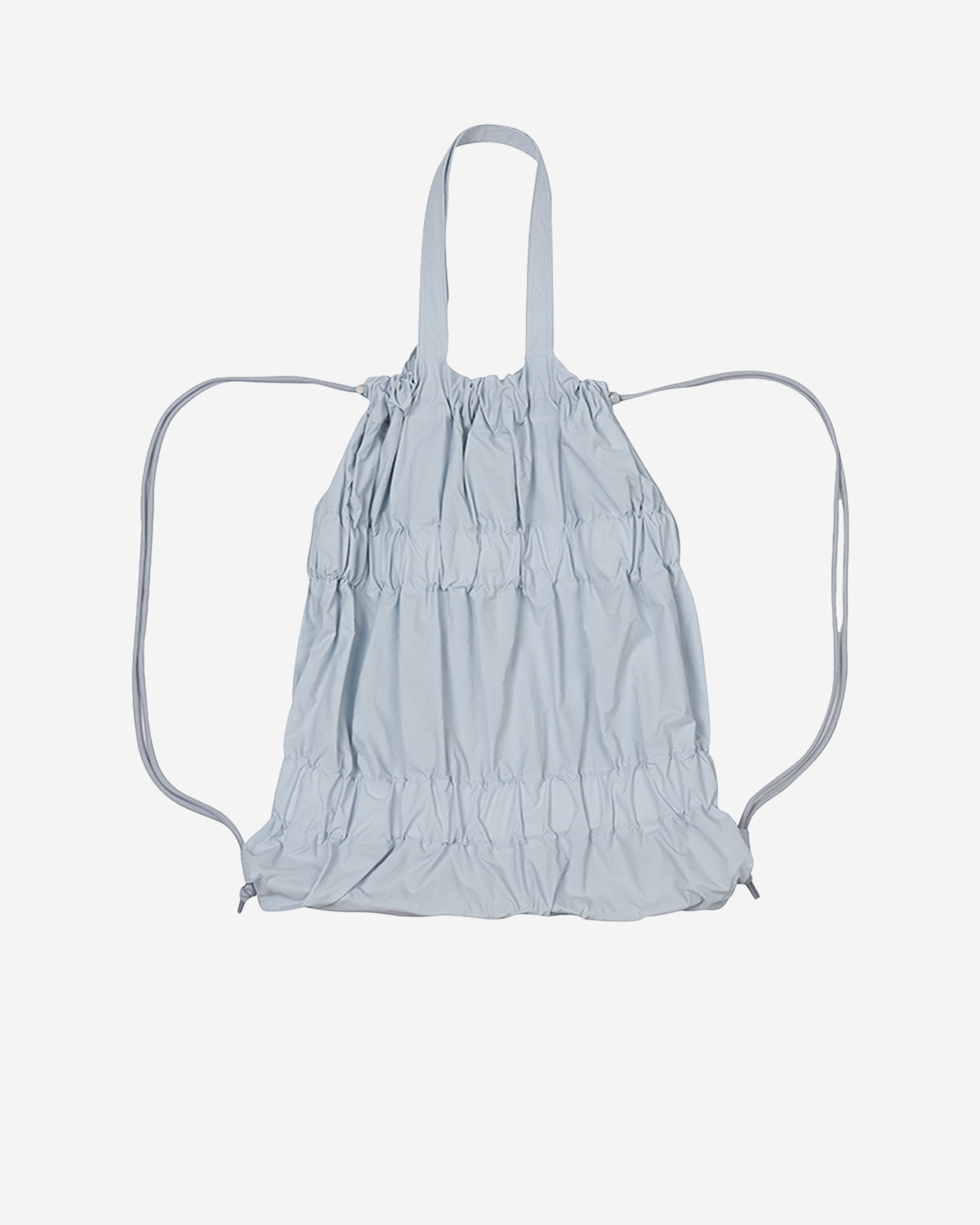 Tiered Banding Backpack - Light Blue