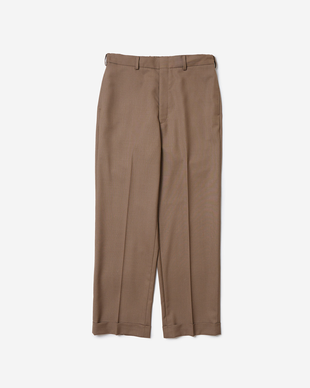 Spindle New Piped Stem No Tuck Trouser - Brown