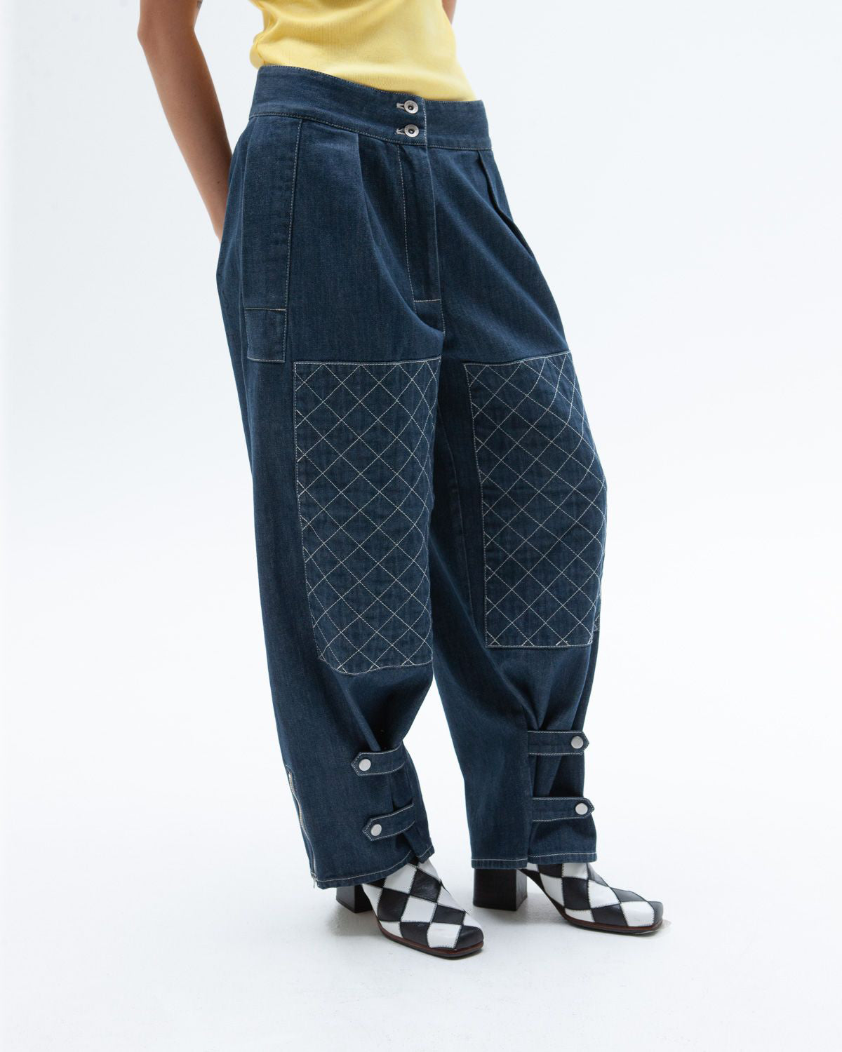 Burnout Pants - Denim