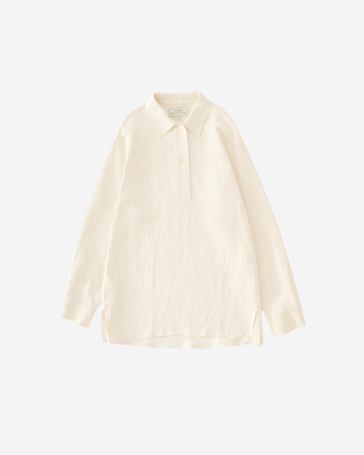 Pinole - Half Placket Shirt - Chalk