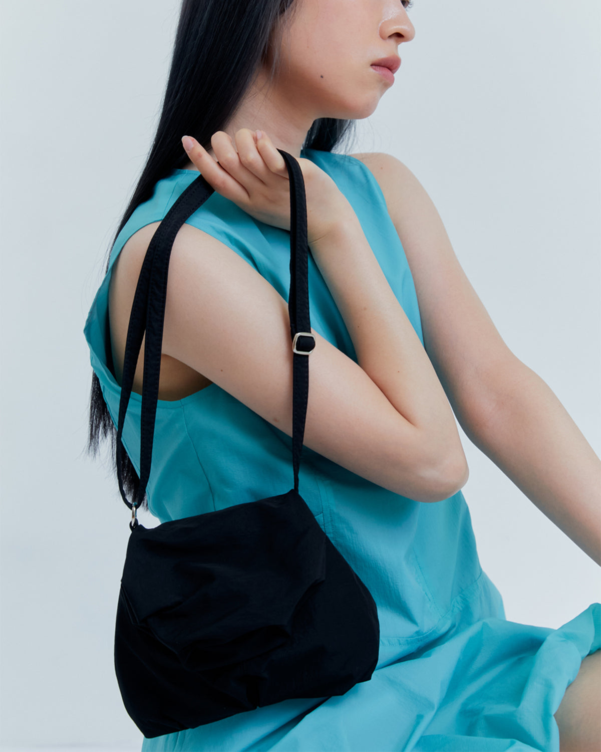 Blooming Cross Bag - Black