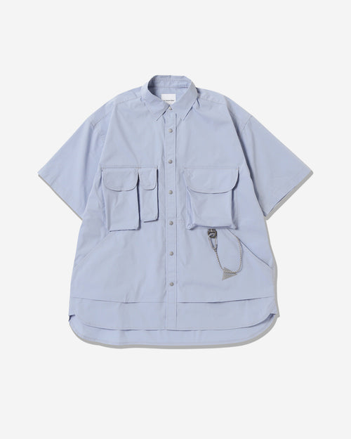 Multi Pocket SS Shirt (M) - L.Blue