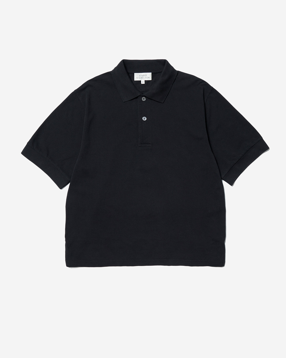 Balaton - S/S Polo - Washed Black