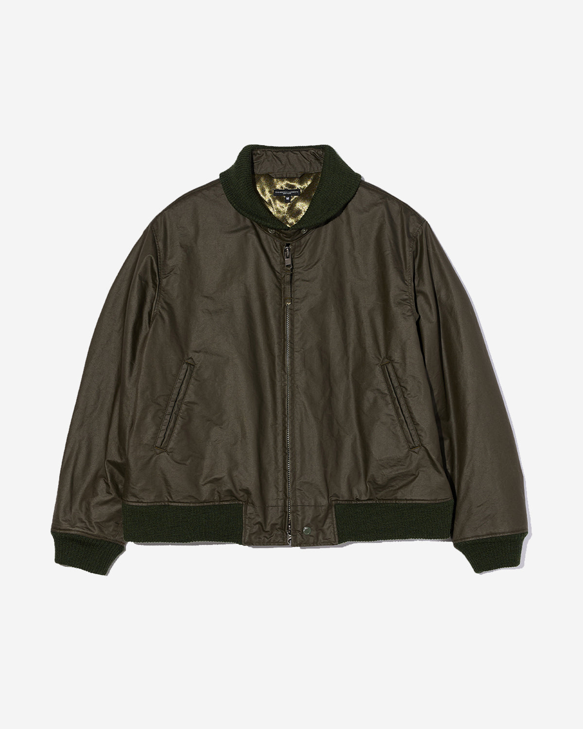 LL Jacket - Olive Nyco Coated Cloth