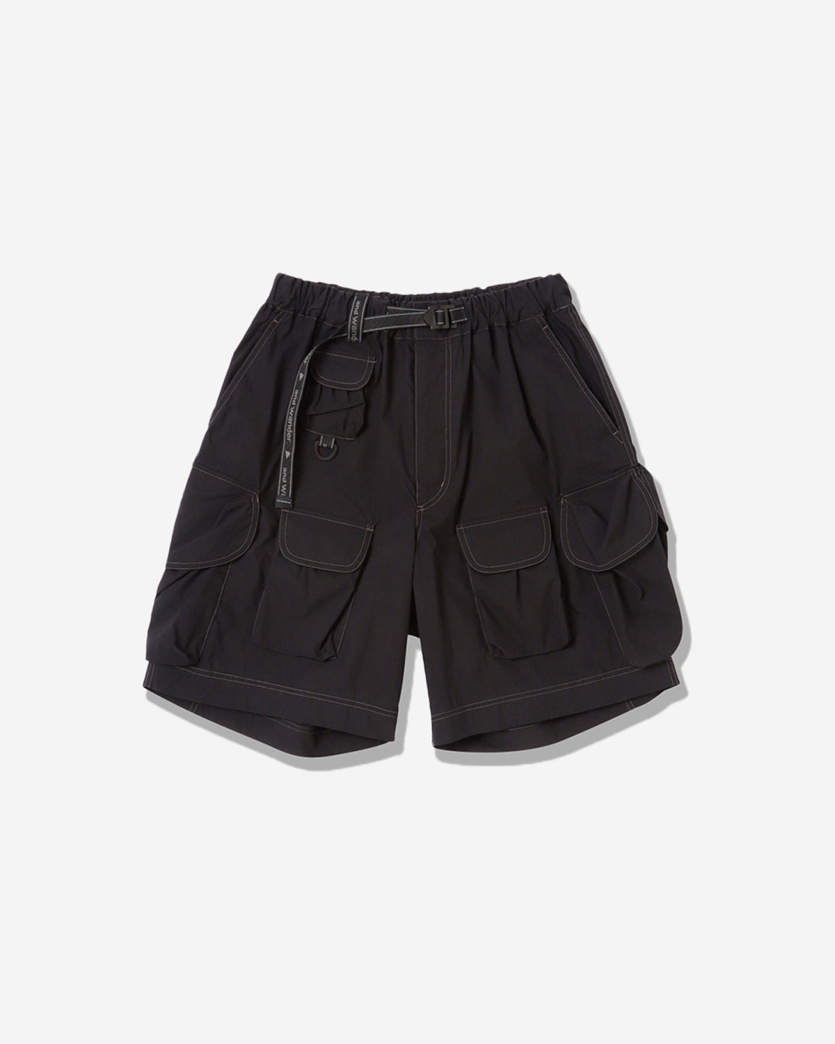 Multi Pocket Short Pants (M) - Black