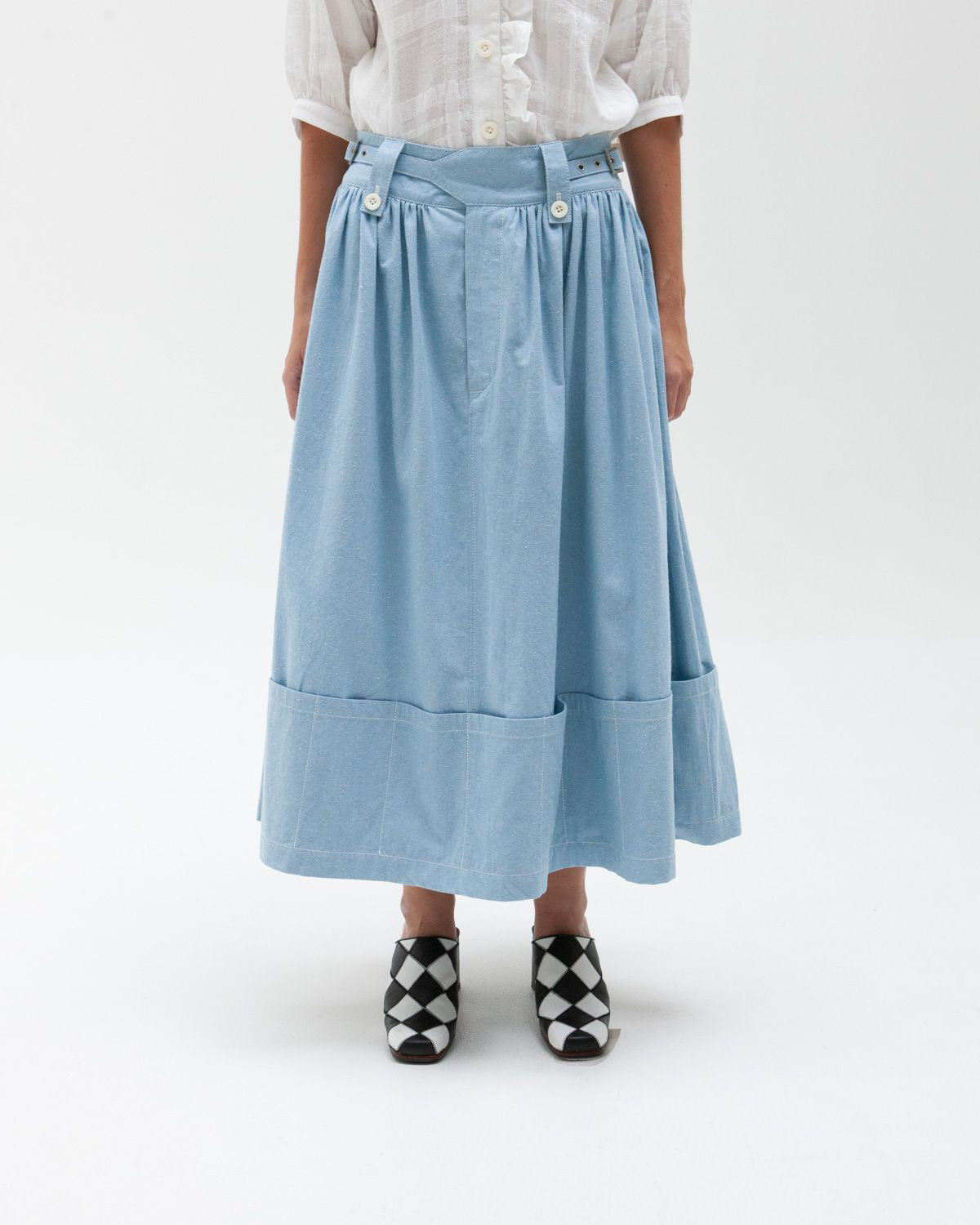 Rider Skirt - Baby Blue