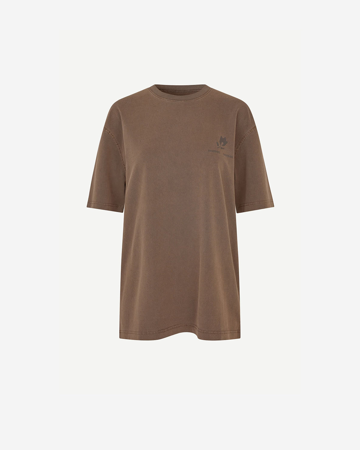 Sacohen T-Shirt - Brown Stamp