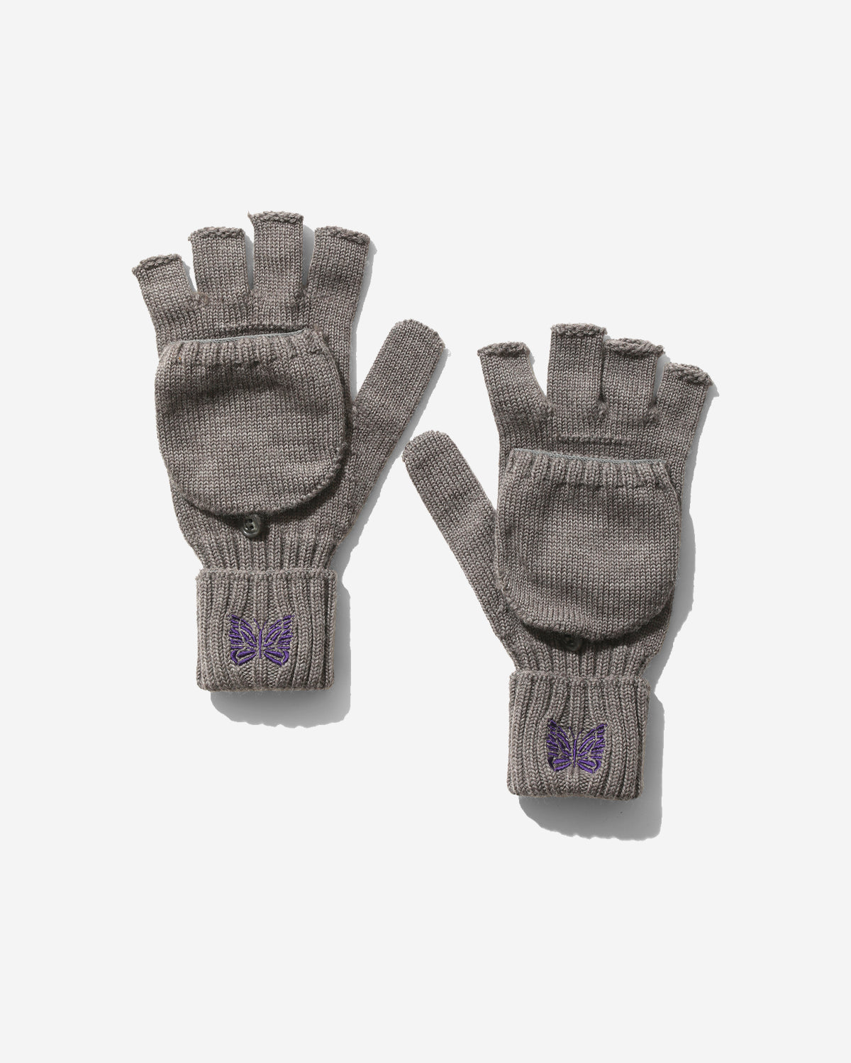 Convertible Glove - Merino Wool - Grey