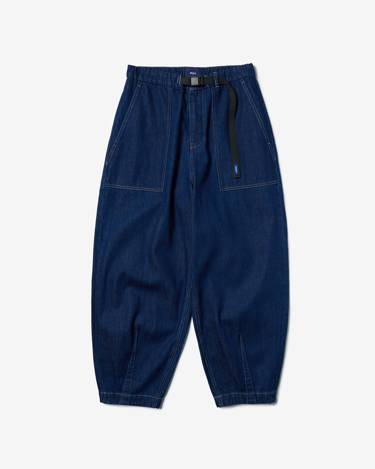 Hamlet - Cropped Pants - Washed Denim