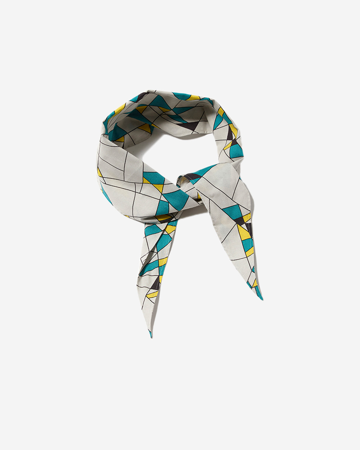 Losange Neckerchief - Gray