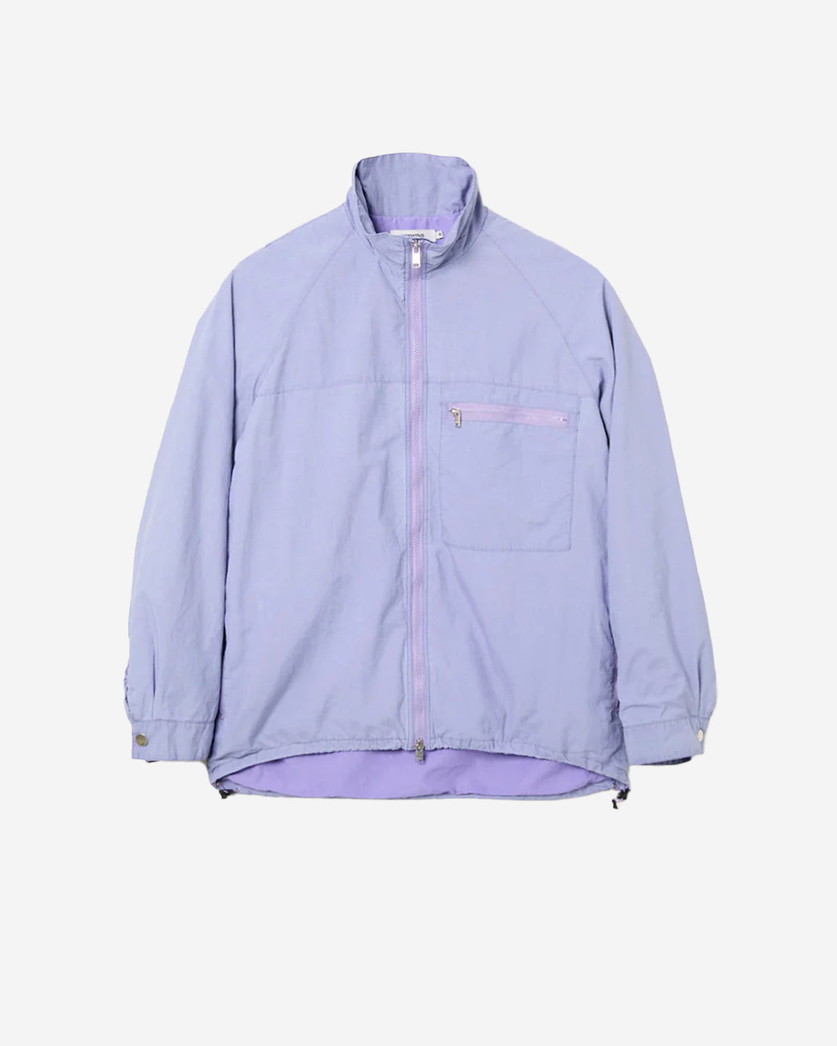 Hiker Full Zip Jacket Nylon Ripstop Pigment Dye With Windstopper - Lilac