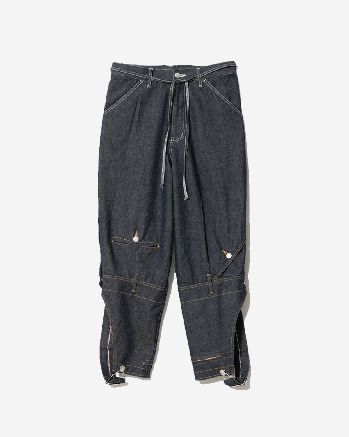 Double End Left Hand Twill Denim Overall - Indigo