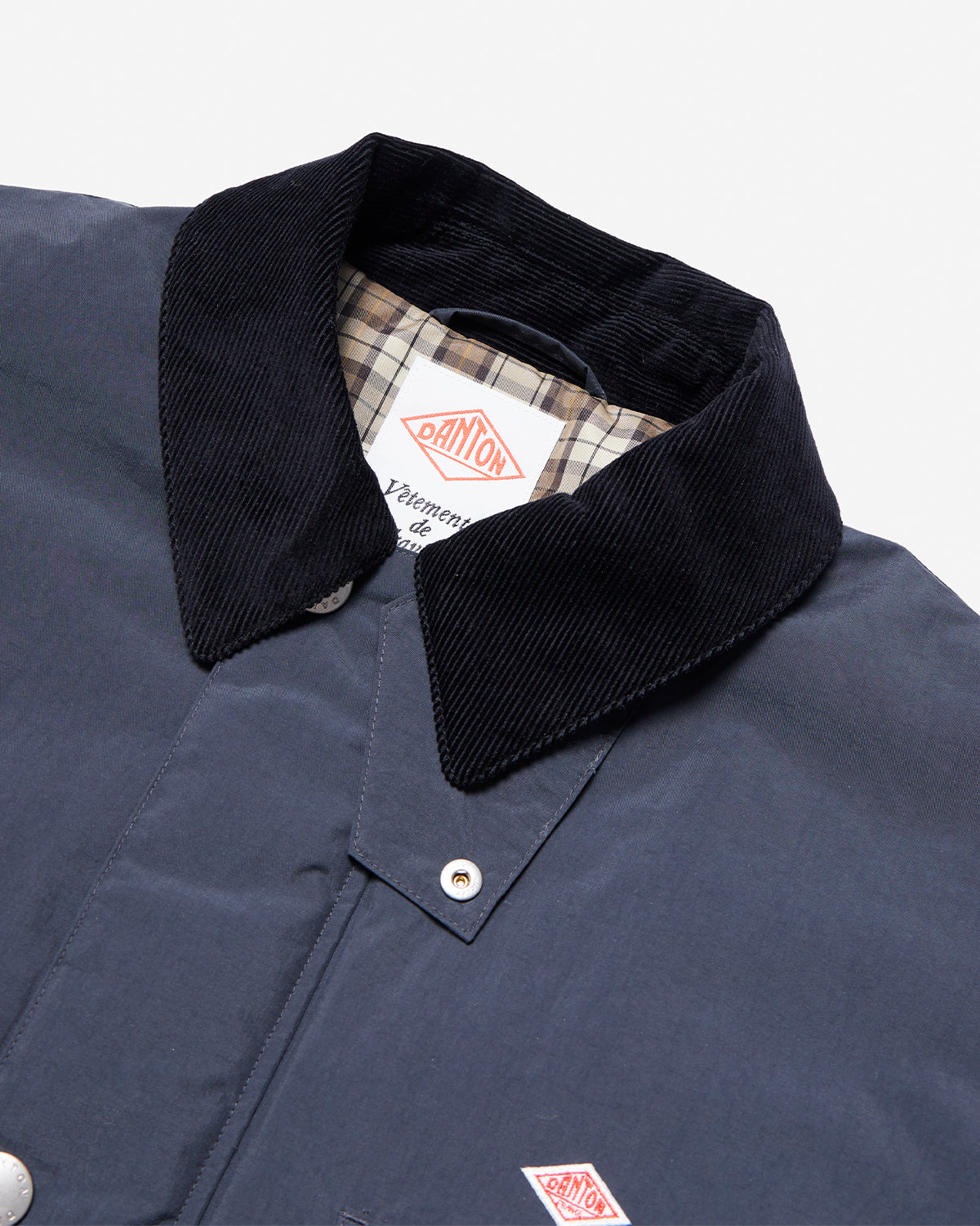 Mens Nylon Taffeta Work Jacket - Charcoal