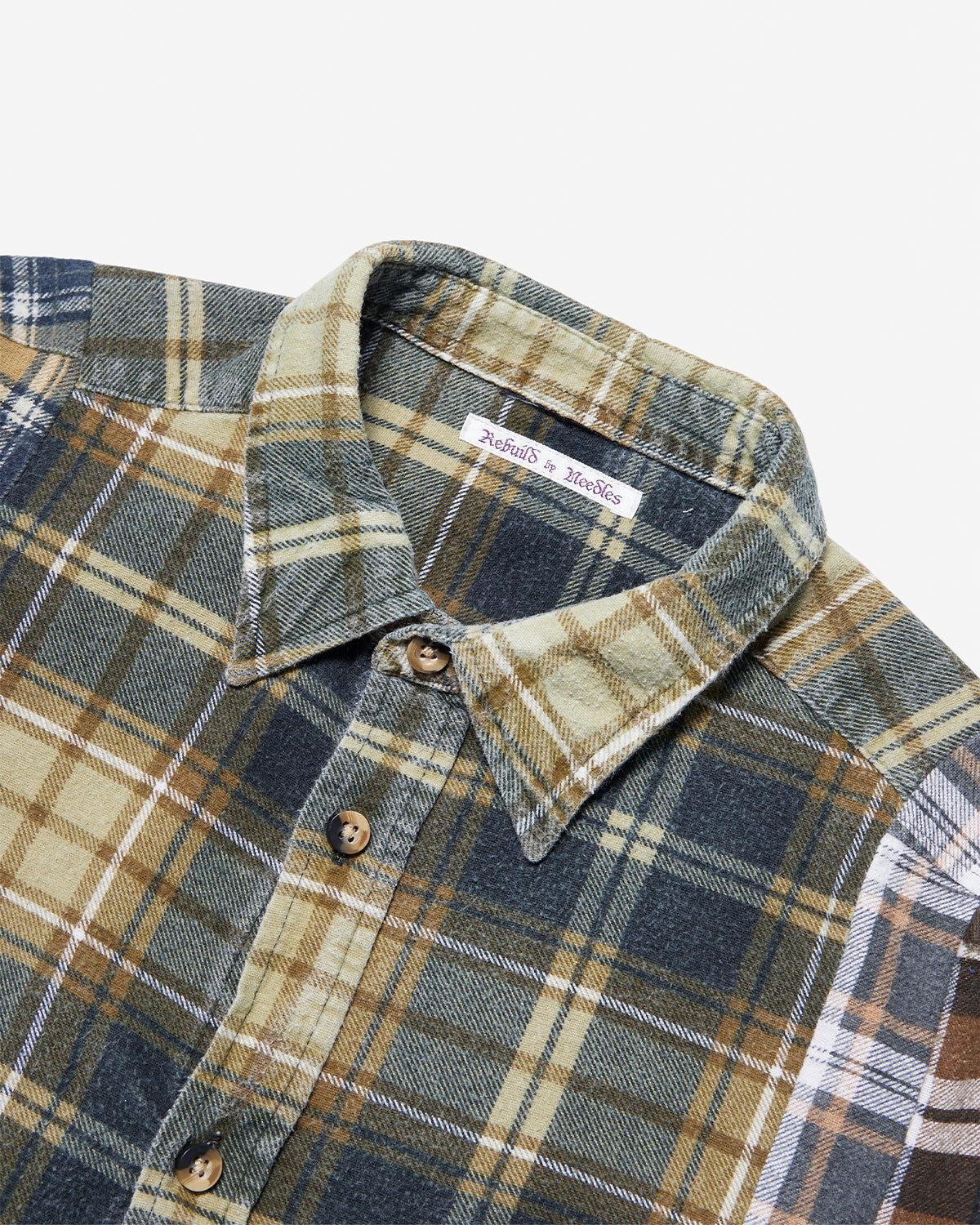 Flannel Shirt - 7 Cuts Wide Shirt - Assorted